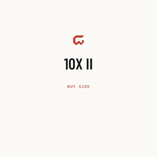 Buy side: 10X II
