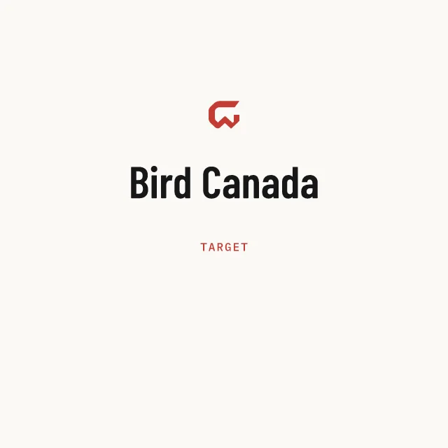 Target: Bird Canada