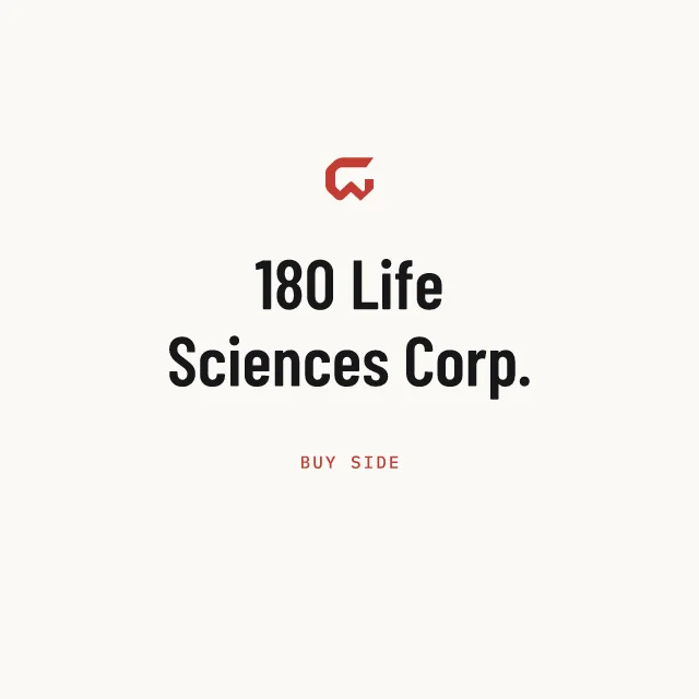 Buy side: 180 Life Sciences Corp.