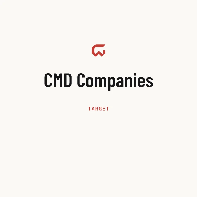 Target: CMD Companies