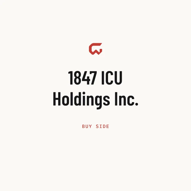 Buy side: 1847 ICU Holdings Inc.