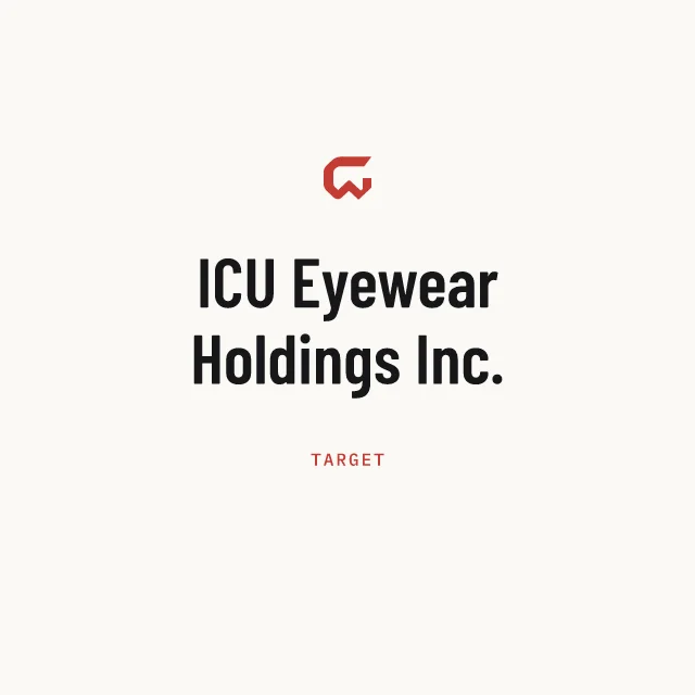 Target: ICU Eyewear Holdings Inc.