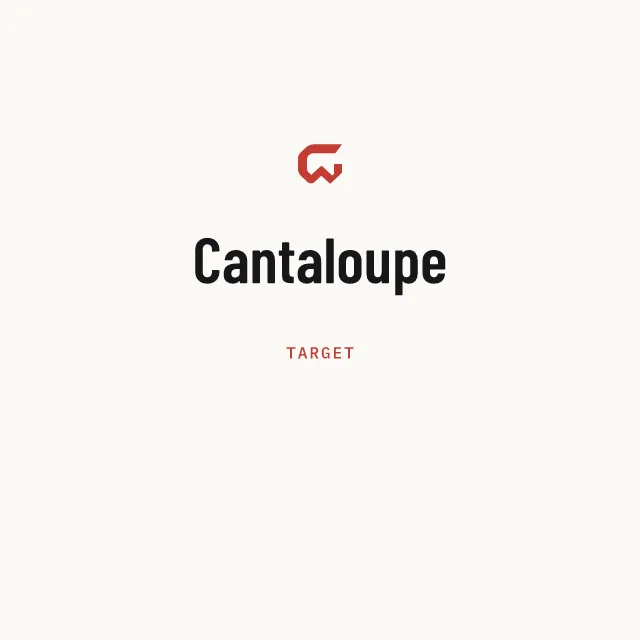 Target: Cantaloupe