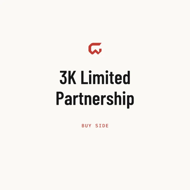 Buy side: 3K Limited Partnership
