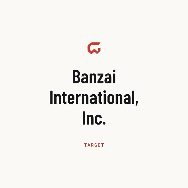 Target: Banzai International, Inc.