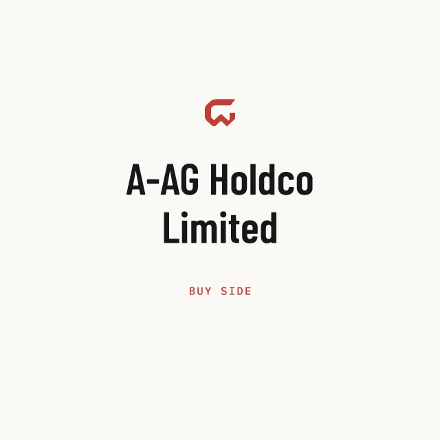 Buy side: A-AG Holdco Limited