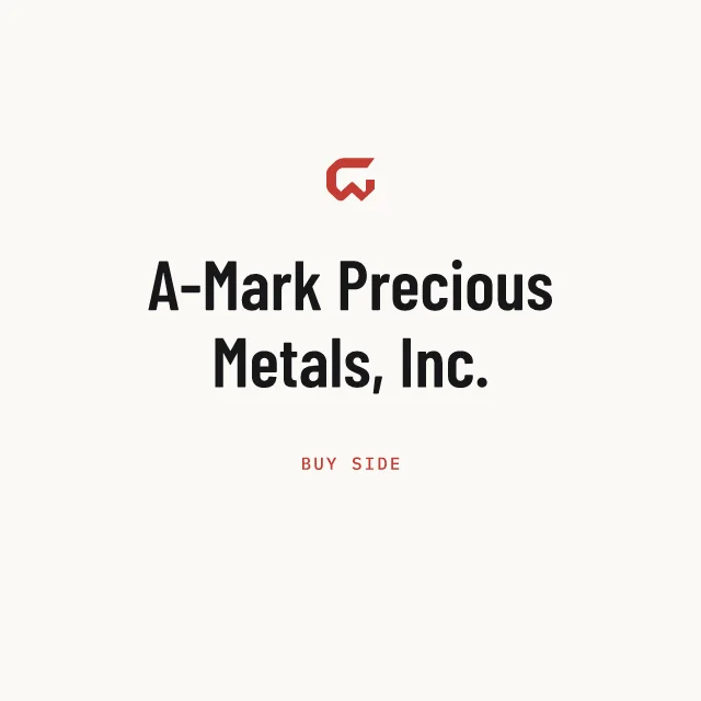 Buy side: A-Mark Precious Metals, Inc.