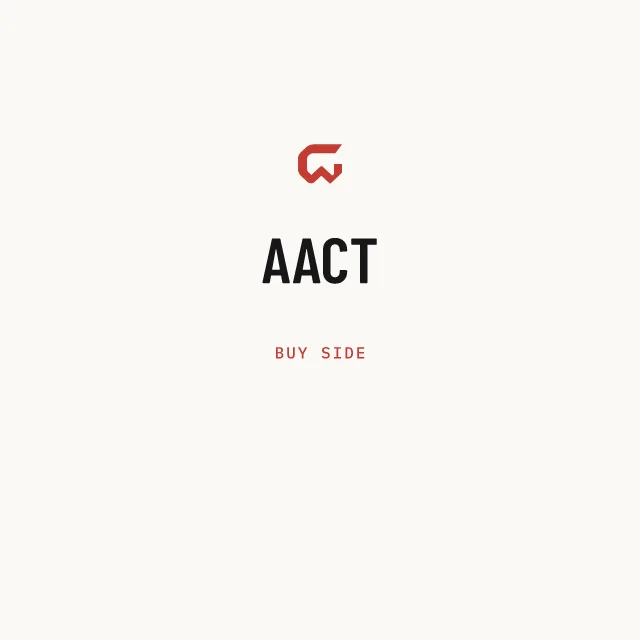 Buy side: AACT