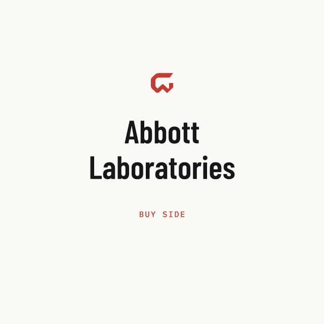 Buy side: Abbott Laboratories
