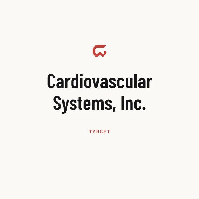 Target: Cardiovascular Systems, Inc.