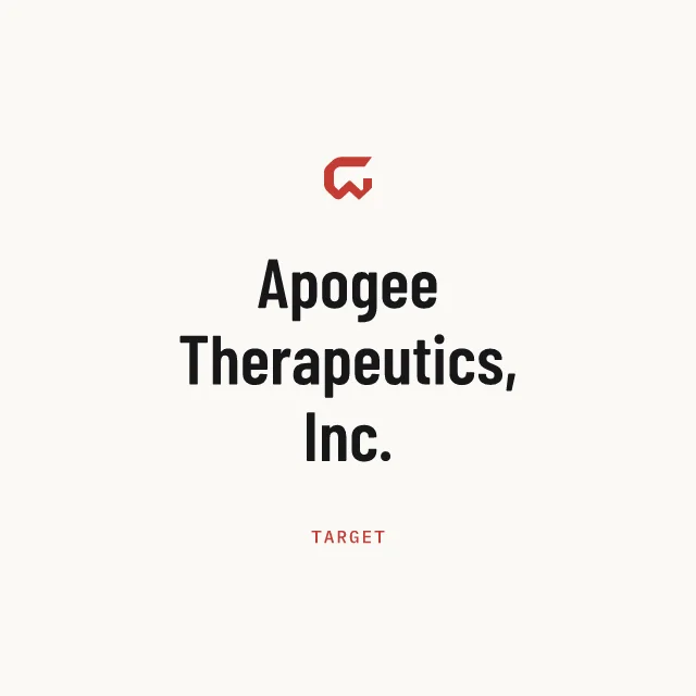 Target: Apogee Therapeutics, Inc.
