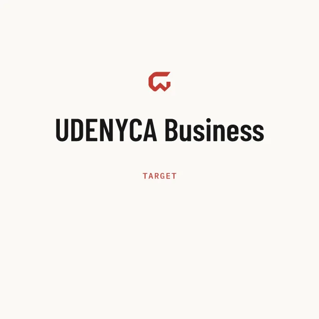 Target: UDENYCA Business
