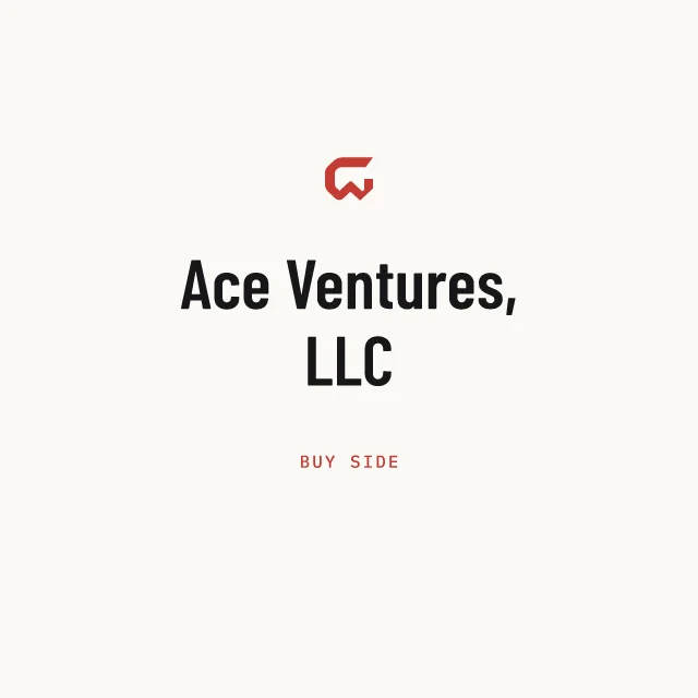 Buy side: Ace Ventures, LLC