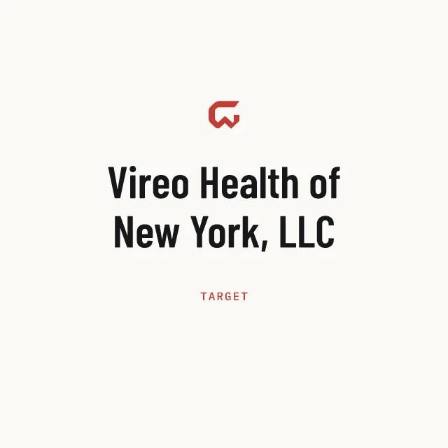 Target: Vireo Health of New York, LLC