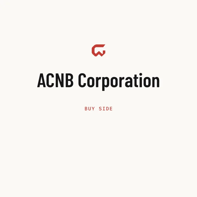 Buy side: ACNB Corporation