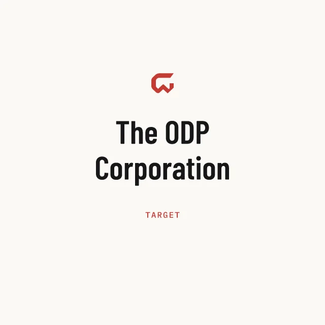 Target: The ODP Corporation