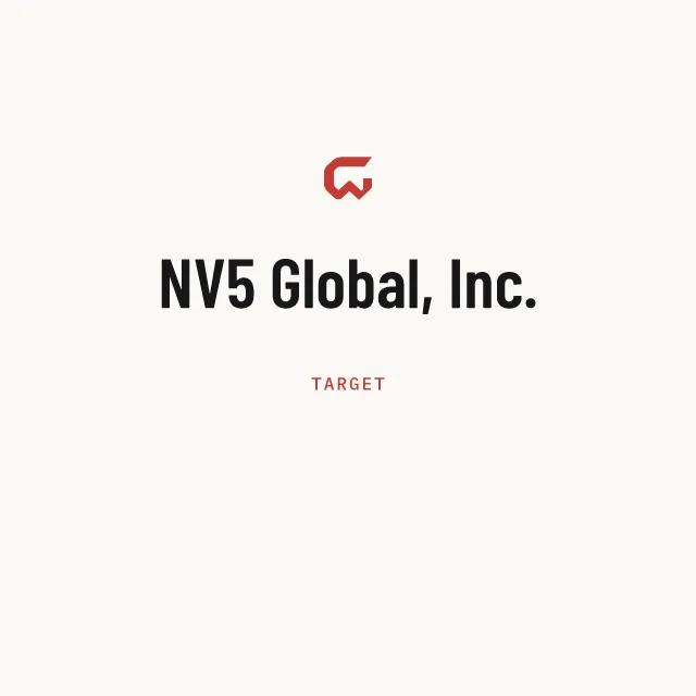 Target: NV5 Global, Inc.