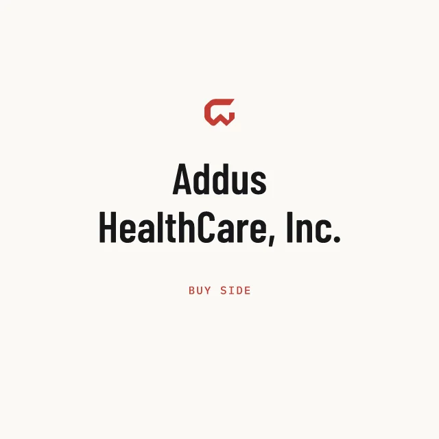 Buy side: Addus HealthCare, Inc.