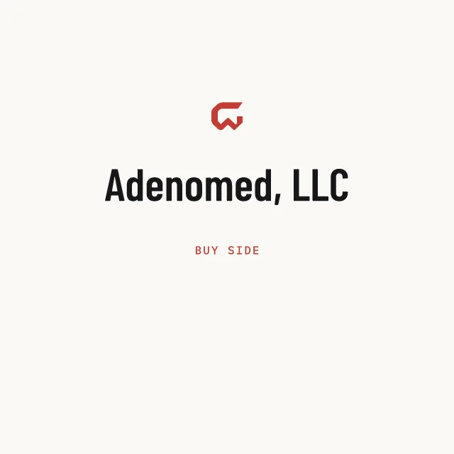 Buy side: Adenomed, LLC