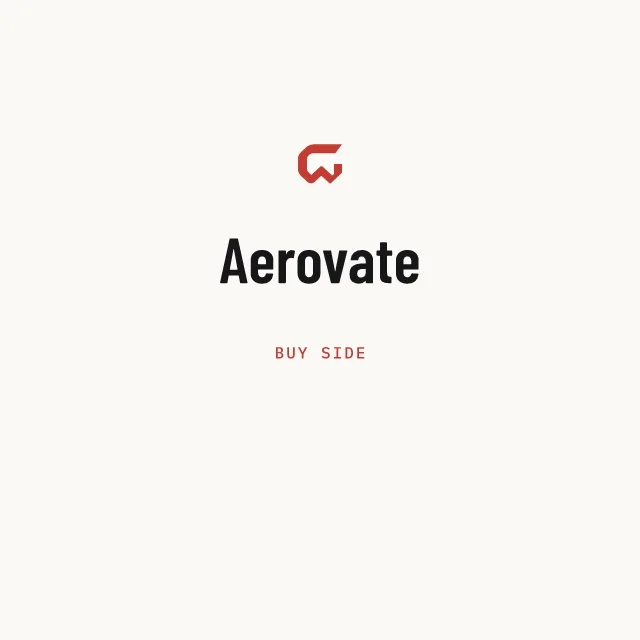 Buy side: Aerovate