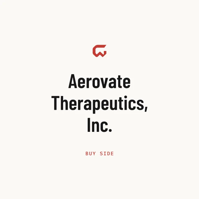 Buy side: Aerovate Therapeutics, Inc.
