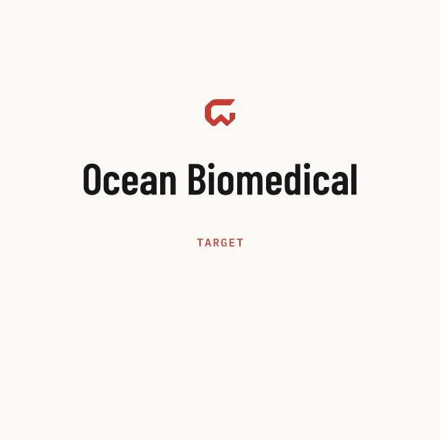 Target: Ocean Biomedical