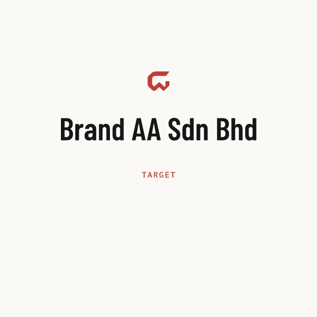 Target: Brand AA Sdn Bhd
