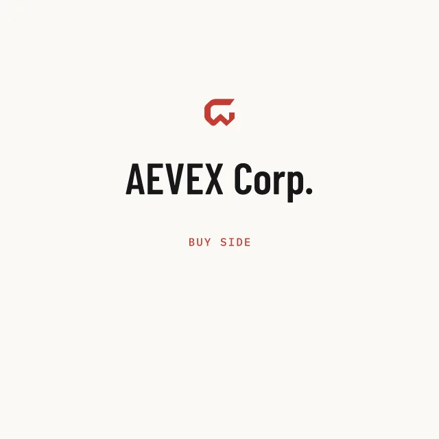 Buy side: AEVEX Corp.