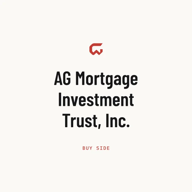 Buy side: AG Mortgage Investment Trust, Inc.