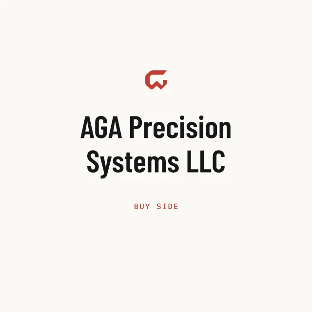 Buy side: AGA Precision Systems LLC