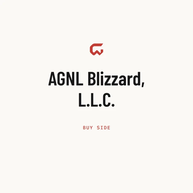 Buy side: AGNL Blizzard, L.L.C.