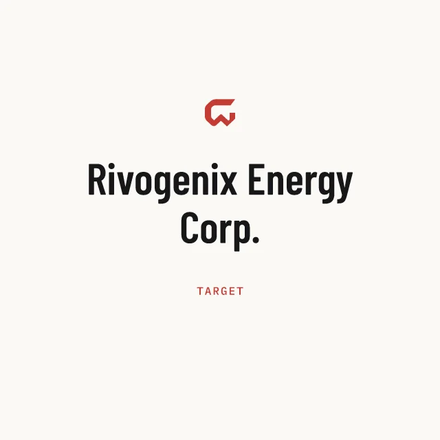 Target: Rivogenix Energy Corp.