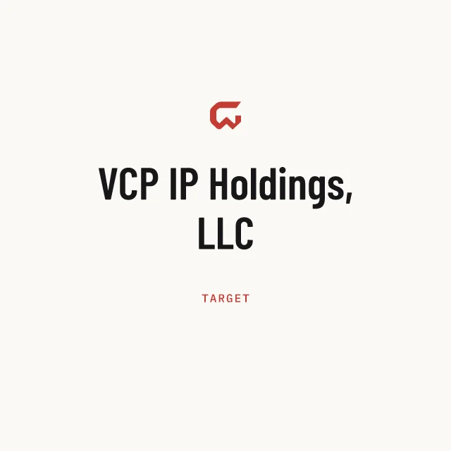 Target: VCP IP Holdings, LLC