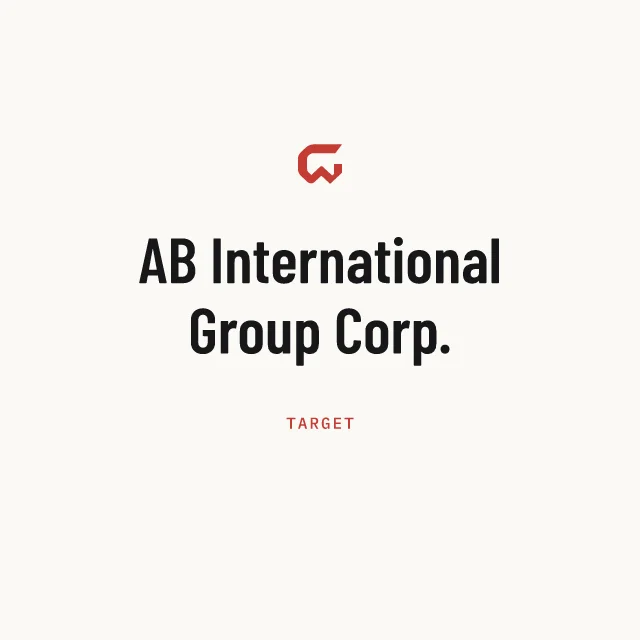 Target: AB International Group Corp.