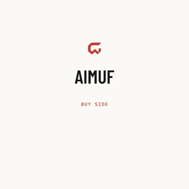 Buy side: AIMUF
