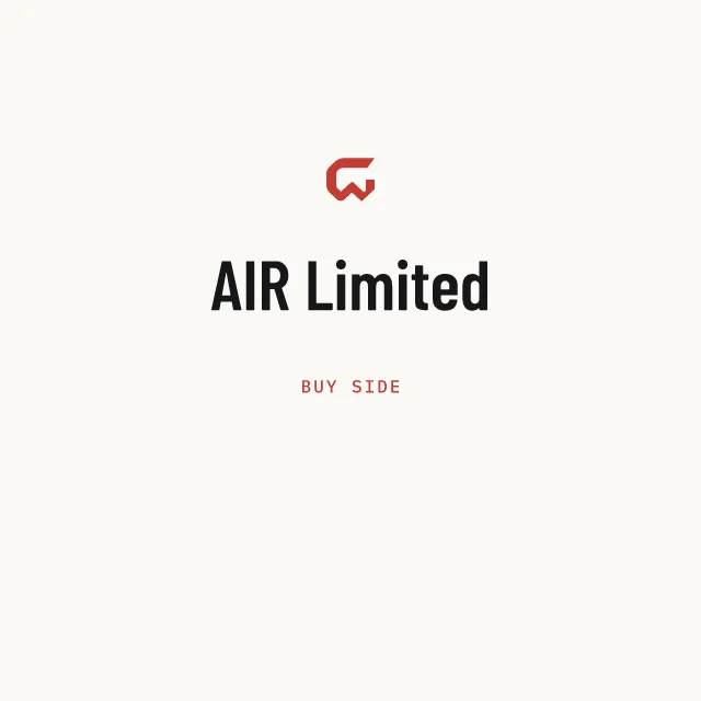 Buy side: AIR Limited
