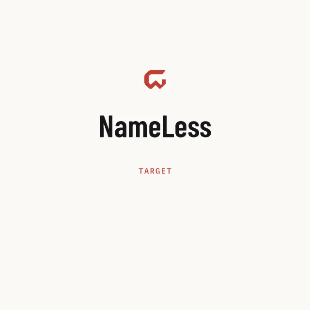 Target: NameLess