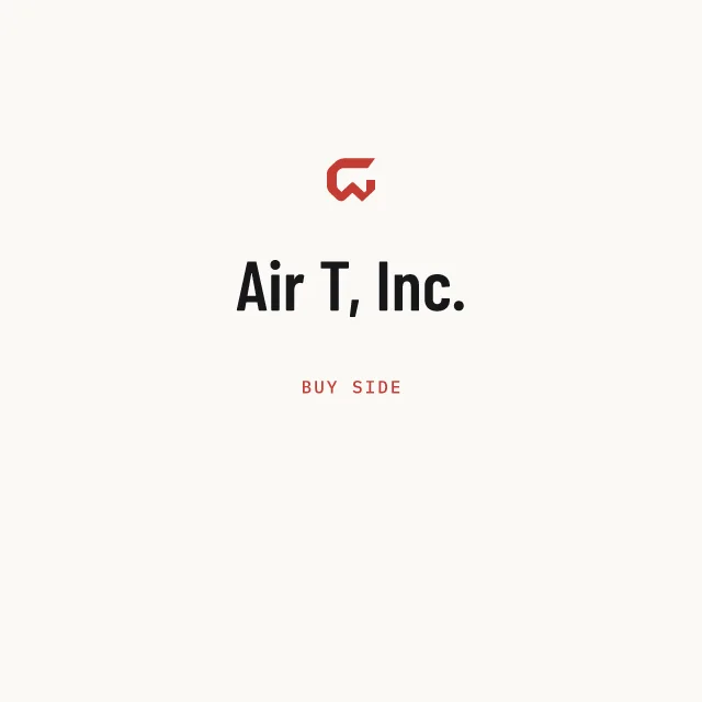 Buy side: Air T, Inc.
