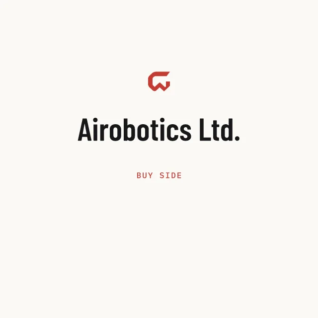 Buy side: Airobotics Ltd.