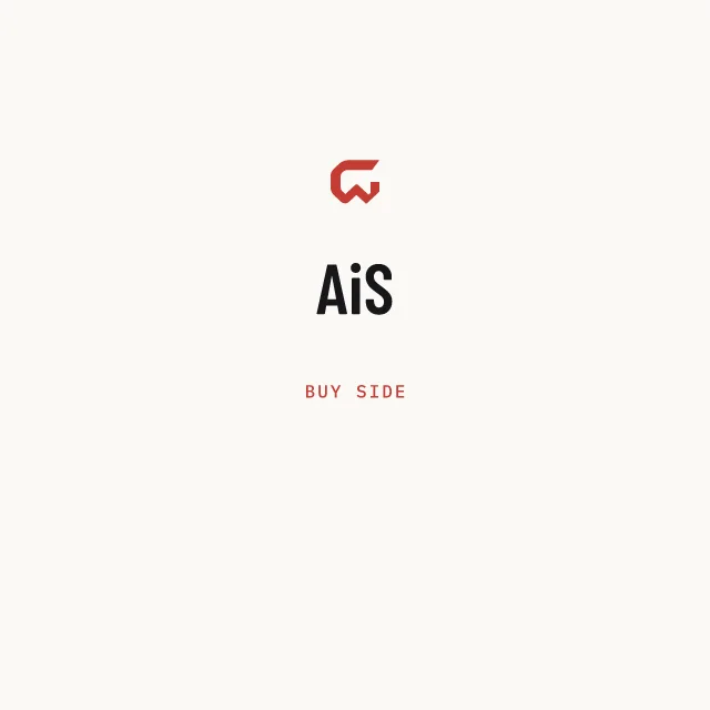 Buy side: AiS