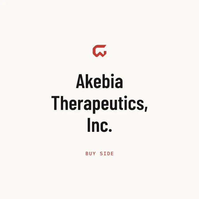 Buy side: Akebia Therapeutics, Inc.