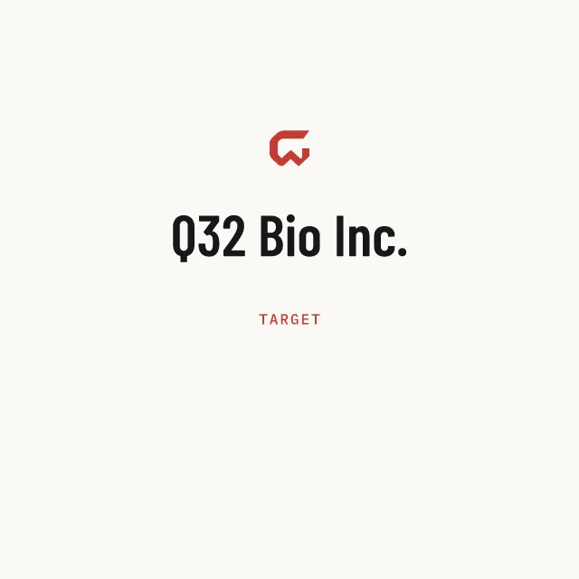 Target: Q32 Bio Inc.