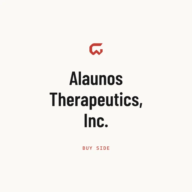 Buy side: Alaunos Therapeutics, Inc.