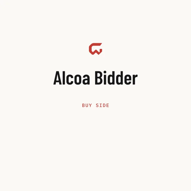 Buy side: Alcoa Bidder