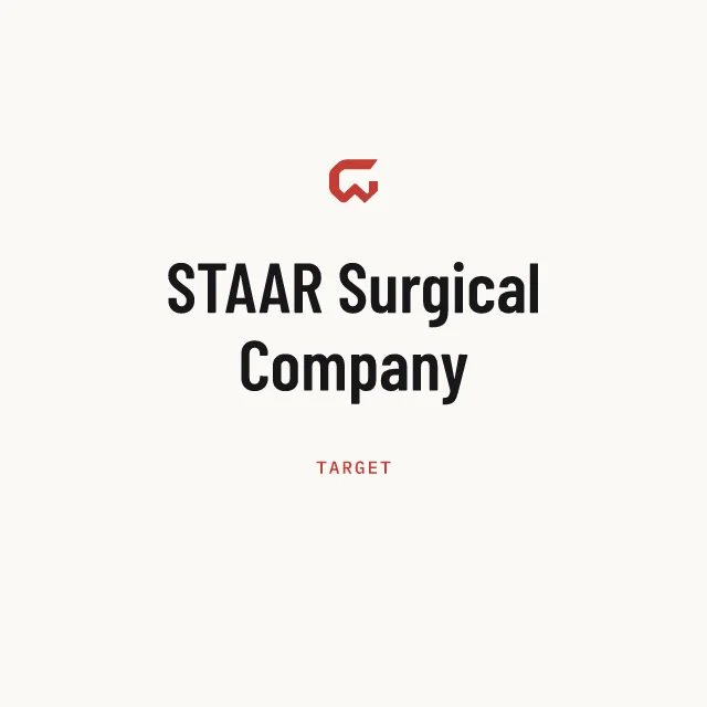 Target: STAAR Surgical Company