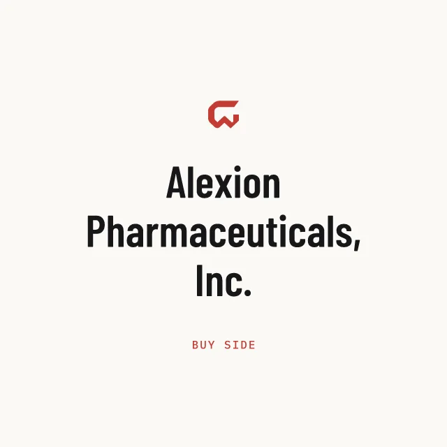Buy side: Alexion Pharmaceuticals, Inc.