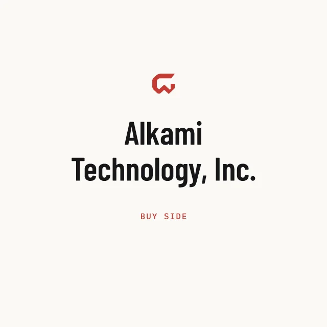 Buy side: Alkami Technology, Inc.