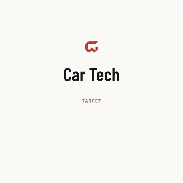 Target: Car Tech