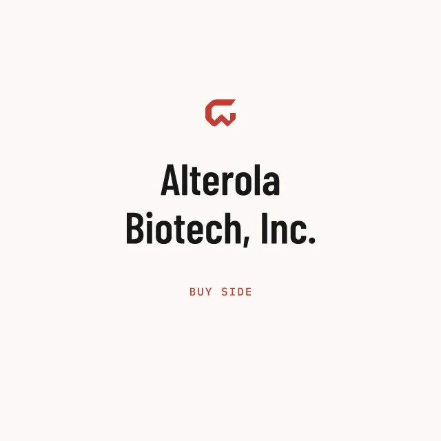 Buy side: Alterola Biotech, Inc.