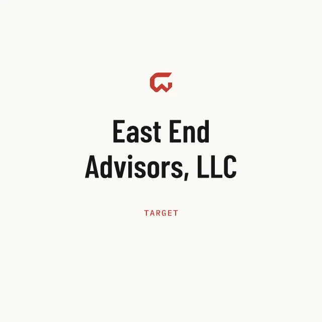 Target: East End Advisors, LLC